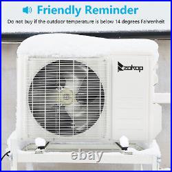 11000 BTU Ductless Mini Split Air Conditioner & Heat Pump 17 SEER Inverter AC