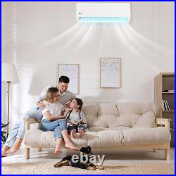 12000 BTU 19 SEER Ductless Mini-Split Air Conditioner With WIFI/Cooling/Heating