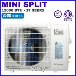 12000 BTU Air Conditioner Mini Split 17 SEER INVERTER AC Ductless HEAT PUMP 220V