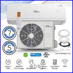 12,000 BTU 21 SEER2 Ductless Mini-Split Inverter WIFI Included Only Cold 110V