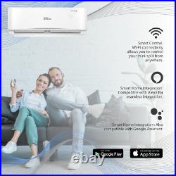 12,000 BTU 21 SEER2 Ductless Mini-Split Inverter WIFI Included Only Cold 110V