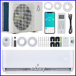 12,000 BTU Air Conditioner & Heat Pump Mini Split 23 SEER2 INVERTER Ductless AC