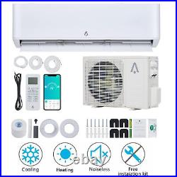 18000 BTU AC Ductless Mini Split Air Conditioner Inverter Heat Pump 23 SEER