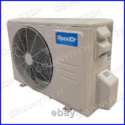 18000 BTU Ductless 18.3 SEER2 Air Conditioner Heat Pump Mini Split 220V 1.5 Ton