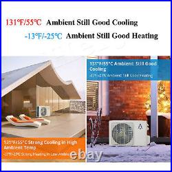 18000 BTU Ductless Mini Split Air Conditioner Heat Pump 22 SEER INVERTER AC 220V