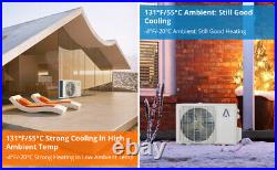 18000 BTU Ductless Mini Split Air Conditioner &Heat Pump 23 SEER2 Inverter AC