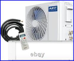 18K BTU 21 SEER Aufit Ductless Mini Split Air Conditioner and Heat Pump 208-230v