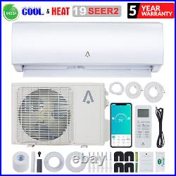 18,000 BTU Mini Split Ductless Air Conditioner, Heat Pump 19 SEER2 AC Inverter