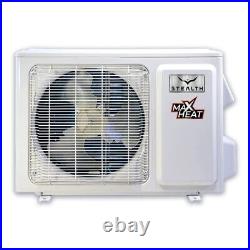 24K BTU 23 SEER 3 Zone x 9K Stealth AC Cooling & MAX Heat Pump Mini-Split System