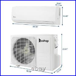 9000-24000 BTU WIFI Mini Split AC/Heating System 19SEER Air Conditioner Inverter