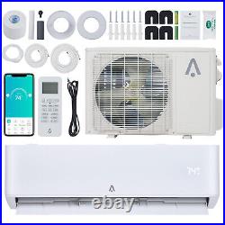 9000 BTU Air Conditioner Dual Zone Ductless Mini Split Heat Pump 23 SEER