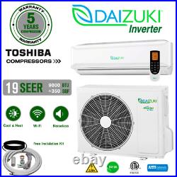 9000 BTU Air Conditioner Mini Split 20 SEER2 INVERTER Ductless Heat Pump 110V