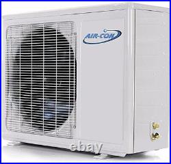 Air-Con 12000 BTU Mini Split Air Conditioner Heat Pump Ductless 25 Seer 220v
