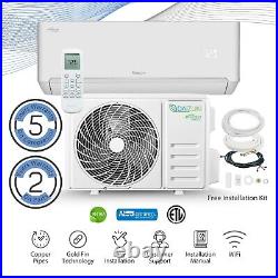 Daizuki 18000BTU Air Conditioner Mini Split 19 SEER2 INVERTER AC Heat Pump 220V