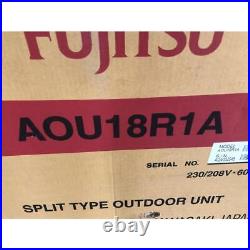 Fujitsu Aou18r1a 18,000 Btu Outdoor Mini-split Heat Pump 10 Seer 207788