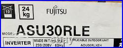 Fujitsu Asu30rle 30,000 Btu Single-room Inverter Indoor Mini-split 18.7 Seer