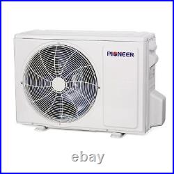 PIONEER 12000 BTU 19 SEER DC Inverter+ Ductless Mini Split Heat Pump Set 230V