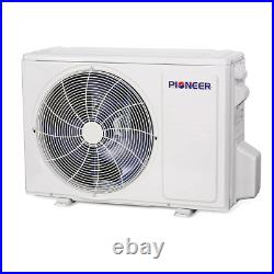 PIONEER 12000 BTU 21.5 SEER DC Inverter++ Mini Split Heat Pump Set 120V +10' Kit