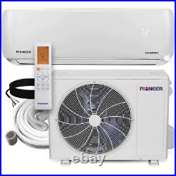 PIONEER 24000 BTU 21 SEER DC Inverter++ Mini Split Heat Pump Set 230V with Kit