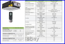 YMGI 42000 BTU 21 SEER 3 Zone 3.5 Ton Mini Split Air Conditioner 21 SEER 220V