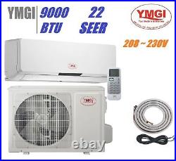 YMGI 9000 BTU Mini split Air Conditioner 208-230V 22 SEER LKS52