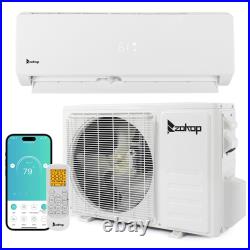 ZOKOP 9,000 24,000 BTU Ductless Mini Split Air Conditioner Inverter Heat WIFI